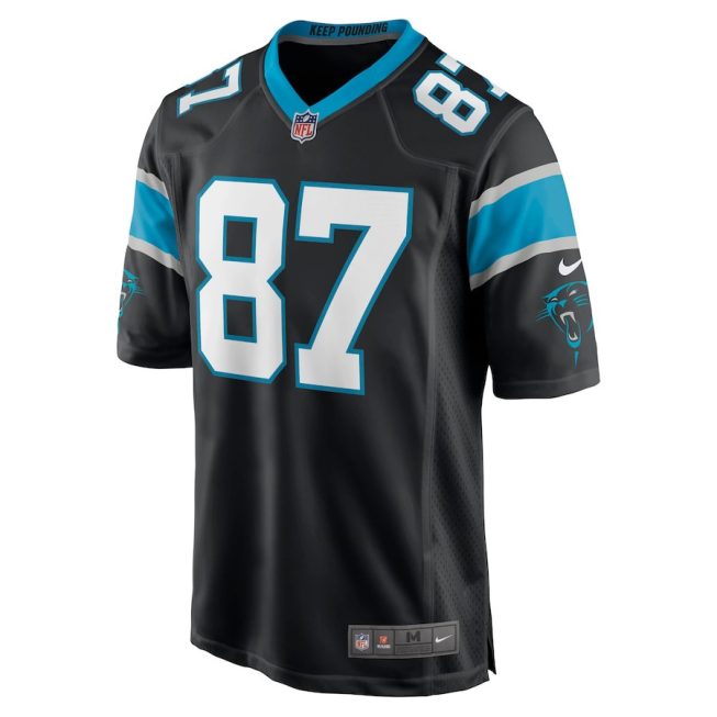 Muhsin Muhammad 87 Carolina Panthers Men Retired Jersey - Black - Image 2