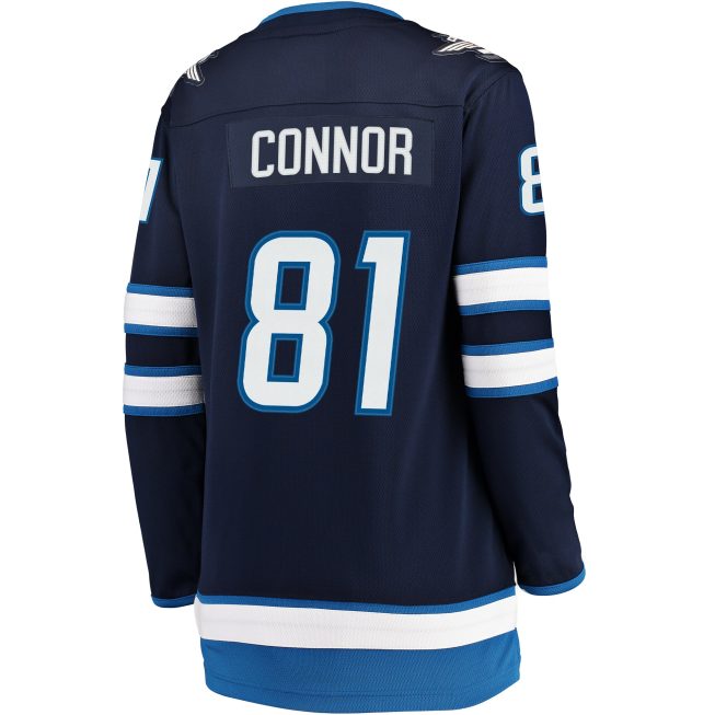 Kyle Connor Winnipeg Jets Fanatics Women's Breakaway Player Jersey - Navy - Image 3
