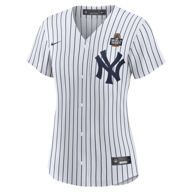 Aaron Boone New York Yankees Women's Home World Series Jersey - Image 3