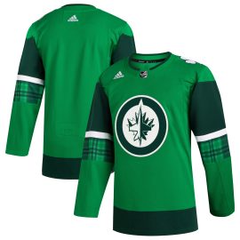 Winnipeg Jets 2023 St. Patrick's Day Primegreen Authentic Jersey - Kelly Green