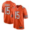 Rome Odunze 15 Chicago Bears Alternate 2024 Draft First Round Pick Player Game Men Jersey - Orange