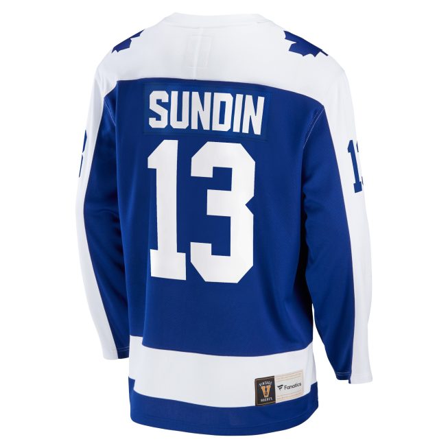 Mats Sundin Toronto Maple Leafs Fanatics Breakaway Retired Player Jersey - Blue - Image 3