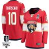 Vladimir Tarasenko 10 Florida Panthers 2024 STANLEY CUP Final Women's Home Breakaway Jersey - Red