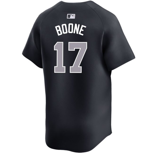 Aaron Boone New York Yankees Alternate Road Limited World Series Jersey - Image 2
