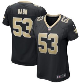 Zack Baun New Orleans Saints Women's Game Jersey - Black