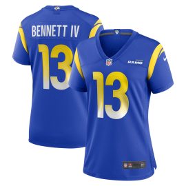 Stetson Bennett Los Angeles Rams Women's Team Game Jersey - Royal