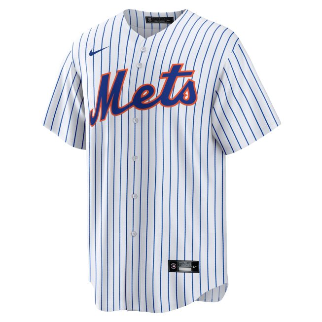 Brandon Nimmo New York Mets Home Official Replica Player Jersey - White - Image 2