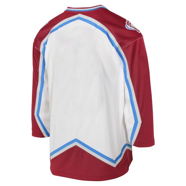 Colorado Avalanche Mitchell & Ness Youth 2000 Blue Line Player Jersey - Blue - Image 3