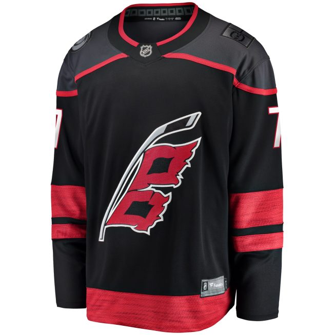 Dmitry Orlov Carolina Hurricanes Fanatics Home Breakaway Jersey - Black - Image 2