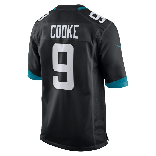 Logan Cooke Jacksonville Jaguars Game Jersey - Black - Image 3