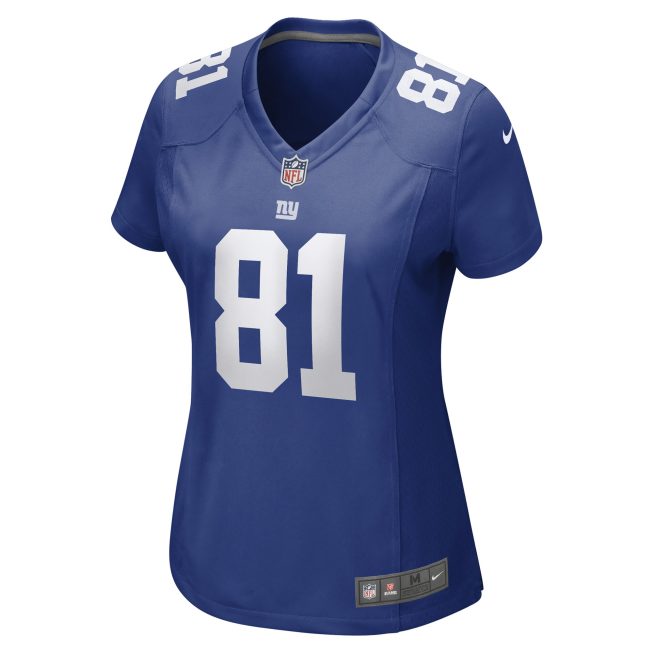 Kalil Pimpleton New York Giants Women's Game Player Jersey - Royal - Image 2