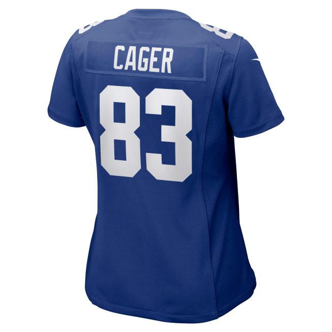 Lawrence Cager New York Giants Women's Home Game Player Jersey - Royal - Image 3