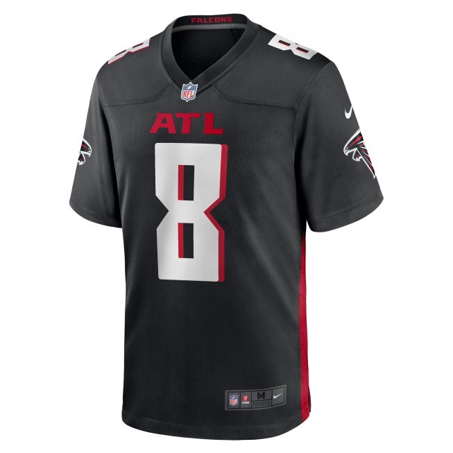 Kyle Pitts Atlanta Falcons Game Jersey - Black - Image 2