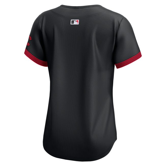 Cincinnati Reds Women's City Connect Limited Jersey - Black - Image 3