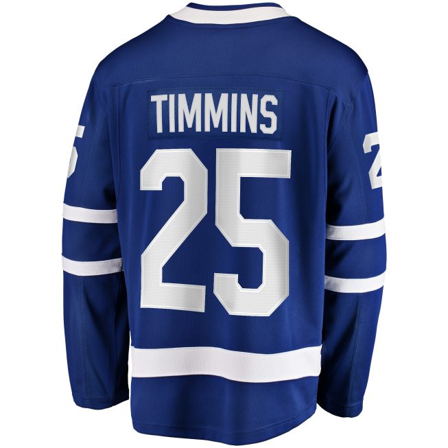 Conor Timmins Toronto Maple Leafs Fanatics Home Premier Breakaway Player Jersey - Blue - Image 3