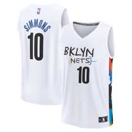 Ben Simmons Brooklyn Nets Fanatics Fastbreak Jersey - City Edition - White