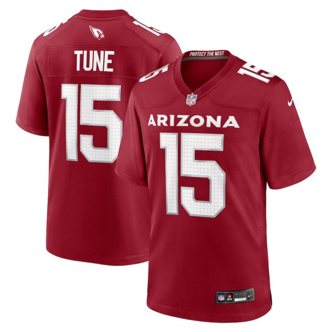 Clayton Tune 15 Arizona Cardinals Game MenJersey - Cardinal