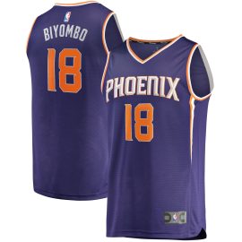 Bismack Biyombo Phoenix Suns Fanatics Fast Break Replica Jersey - Icon Edition - Purple