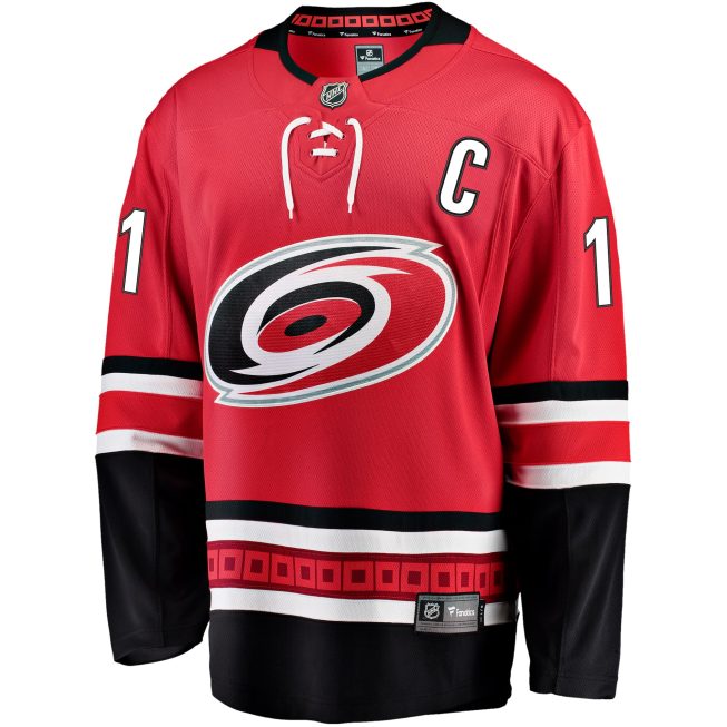 Jordan Staal Carolina Hurricanes Fanatics Alternate Breakaway Jersey - Red - Image 2