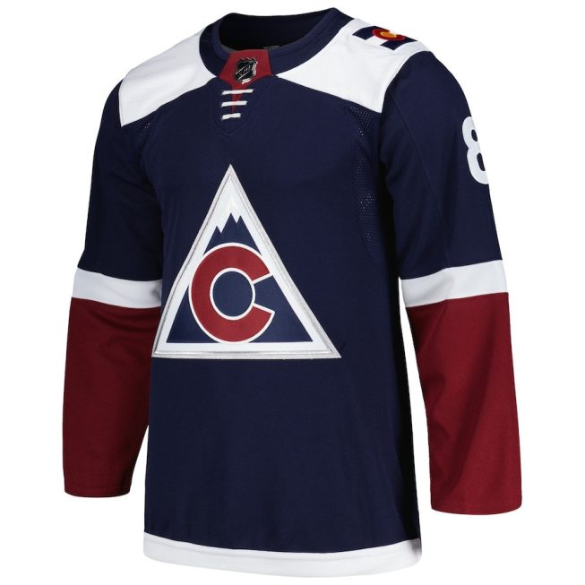 Cale Makar 8 Colorado Avalanche Alternate Primegreen Men Jersey - Navy - Image 2