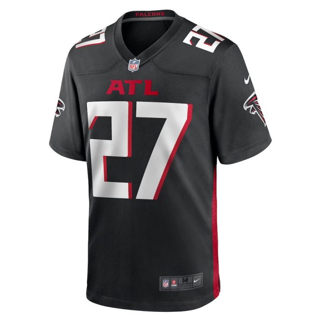 Richie Grant 27 Atlanta Falcons Men's Game Jersey - Black - Image 2