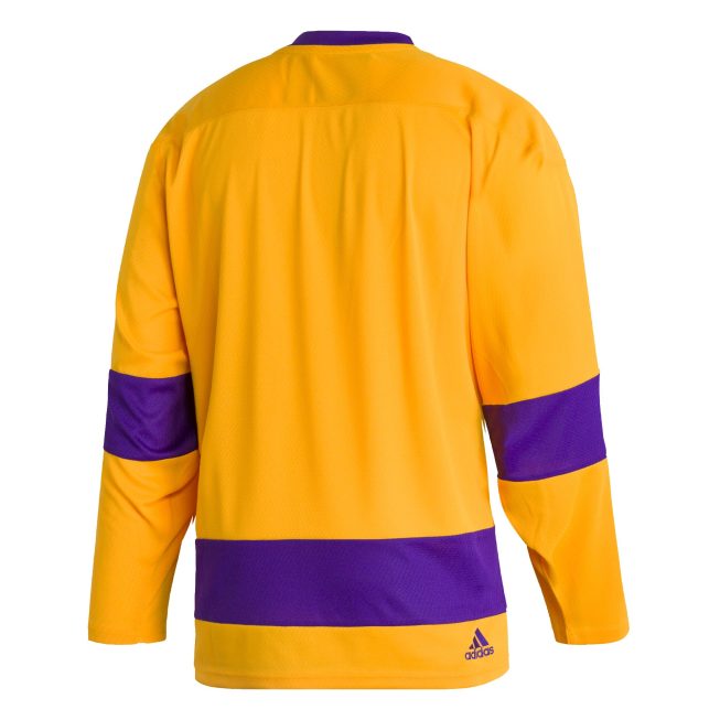 Los Angeles Kings Team Classics Authentic Blank Jersey - Gold - Image 3