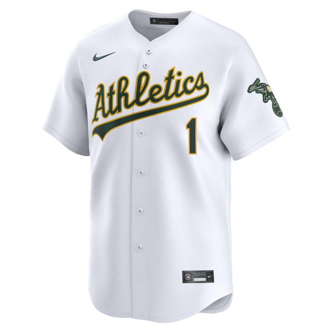 Esteury Ruiz Oakland Athletics Home Limited Player Jersey - White - Image 2