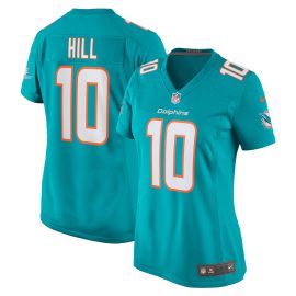 Tyreek Hill Miami Dolphins Women's Player Jersey - Aqua