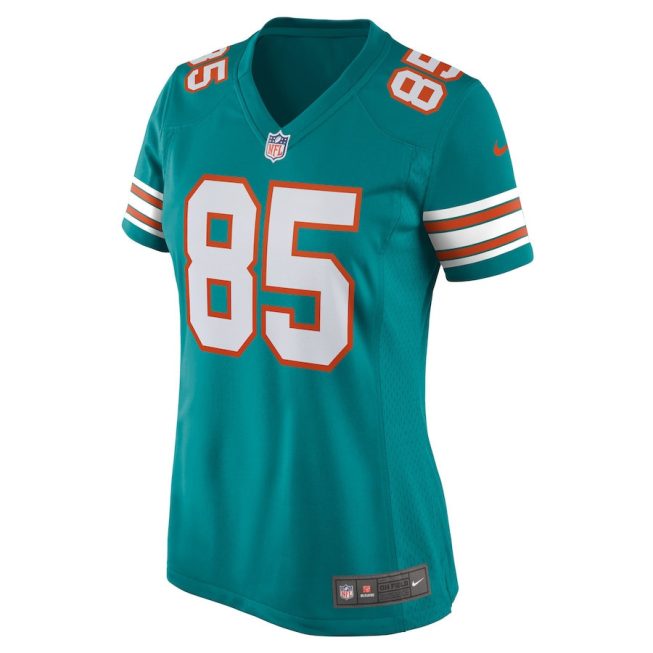 Mark Duper 85 Miami Dolphins Women Retired Jersey - Aqua - Image 2