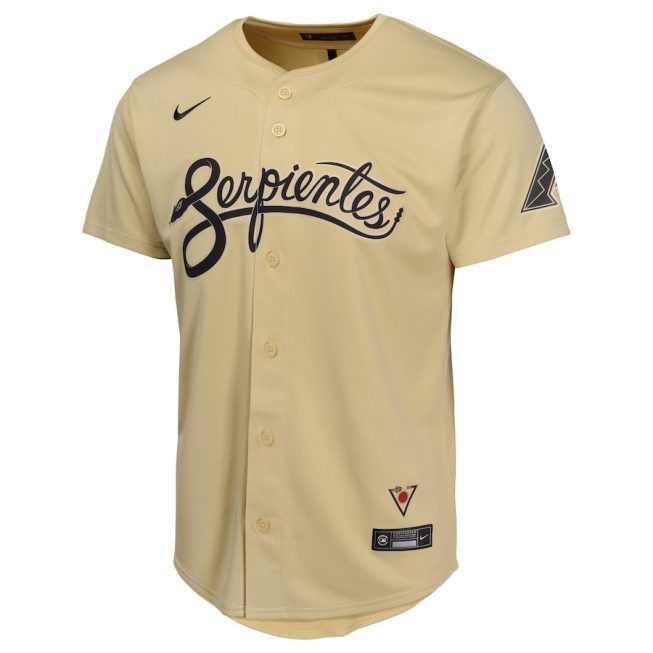 Arizona Diamondbacks City Connect Limited YOUTH Jersey - Sand - Image 2