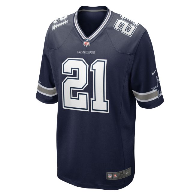 Stephon Gilmore Dallas Cowboys Game Jersey - Navy - Image 2