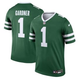 Ahmad Sauce Gardner 1 New York Jets Legend Jersey - Men, Legacy Green