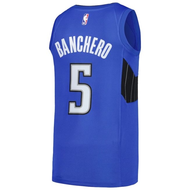 Paolo Banchero 5 Orlando Magic Swingman Player Jersey - Statement Edition - Royal - Image 3