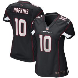 DeAndre Hopkins 10 Arizona Cardinals Women GameJersey - Black