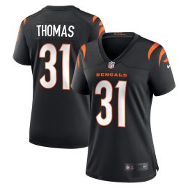 Michael Thomas Cincinnati Bengals Women's Game Jersey - Black