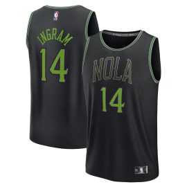 Brandon Ingram New Orleans Pelicans Fanatics Fast Break Jersey - Black - City Edition