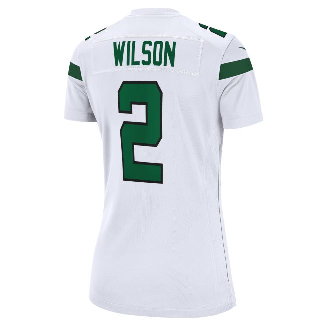Zach Wilson New York Jets Women's Player Jersey - White - Image 3