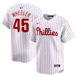Zack Wheeler 45 Philadelphia Phillies Home Limited Player Men Jersey - White