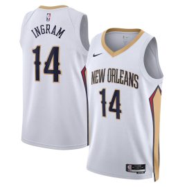 Brandon Ingram 14 New Orleans Pelicans Unisex Swingman Jersey - Association Edition - White