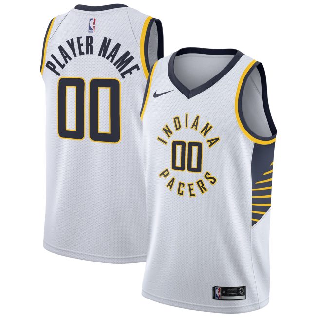 Indiana Pacers 2020/21 Swingman Custom Jersey - Association Edition - White
