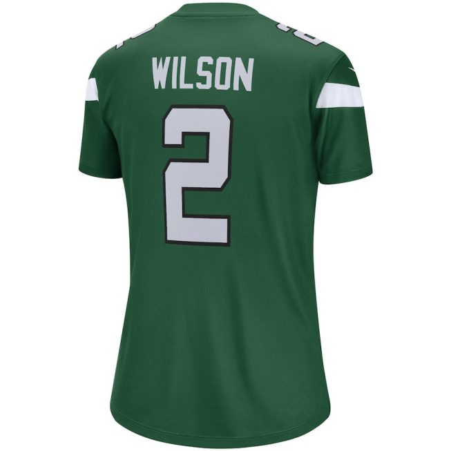 Zach Wilson 2 New York Jets Women Legend Jersey - Gotham Green - Image 3