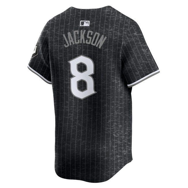 Bo Jackson Chicago White Sox City Connect Retired Player Jersey - Black - Image 3