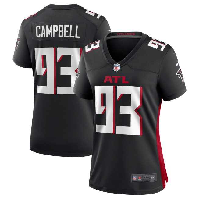 Calais Campbell Atlanta Falcons Women's Game Player Jersey - Red