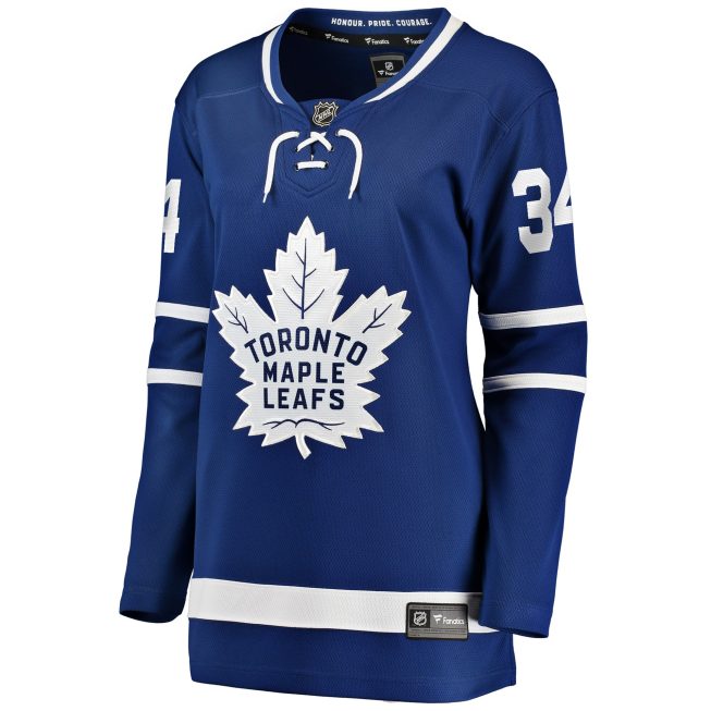 Auston Matthews Toronto Maple Leafs Fanatics Women's Home Breakaway Jersey - Blue - Image 2