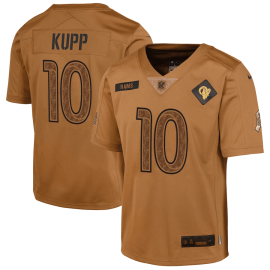 Cooper Kupp 10 Los Angeles Rams 2023 Salute To Service Limited YOUTH Jersey - Brown