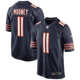 Darnell Mooney 11 Chicago Bears Men Game Jersey - Navy