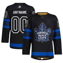 Authentic Toronto Maple Leafs x drew house Alternate Custom Jersey - Black
