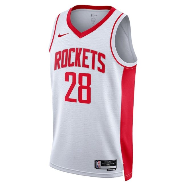 Alperen Sengun 28 Houston Rockets 2023/24 Association Edition Swingman Jersey - White - Image 2