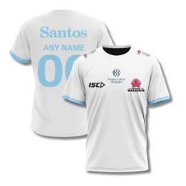 Super Rugby New South Whale Waratahs 2023 Away Kits Custom AOP T-Shirt - White