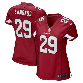 Chase Edmonds 29 Arizona Cardinals Women GameJersey - Cardinal